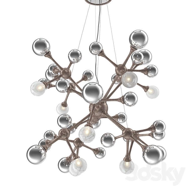 Corbett Element Forty light Pendant 3D Model