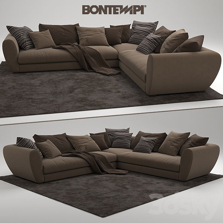 SofaTaylor Bontempi 3DS Max - thumbnail 2