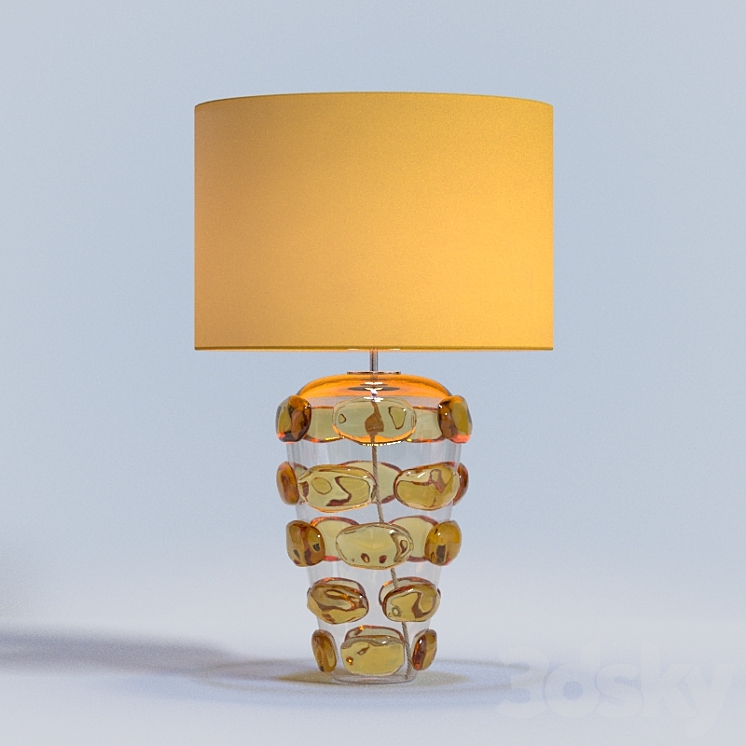 GLB31 BLOB LAMP AMBER