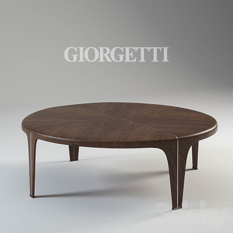 GIORGETTI – Round 3DS Max - thumbnail 1