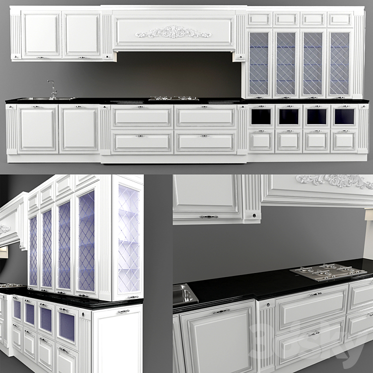 Kitchen Aurora - Kitchen - 3D model