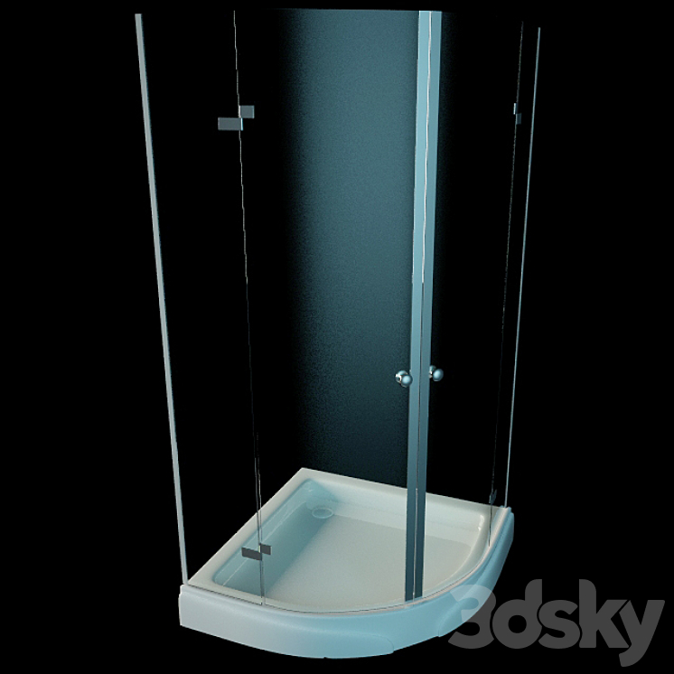 shower 3DS Max - thumbnail 1