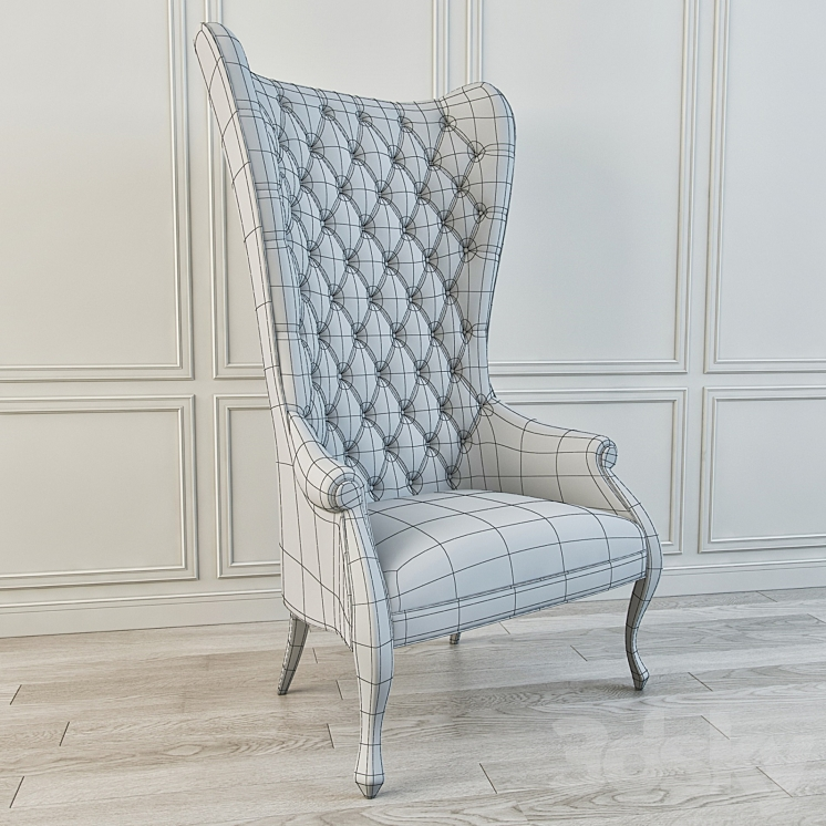 Armchair Christopher Guy 3D Model