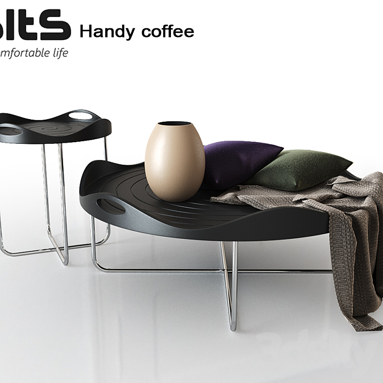 Sits Handy coffee 3DS Max - thumbnail 1