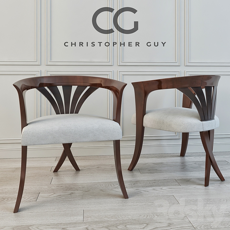 Chair Christopher Guy 3DS Max - thumbnail 1
