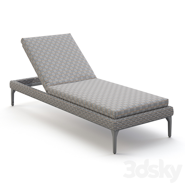 Dedon Mu daybed 3D Model