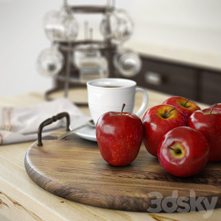 apples 3D Model