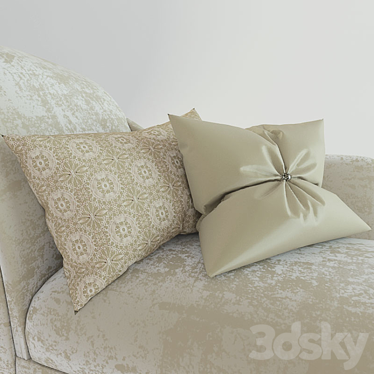 Chaise Laura Ashley 3D Model
