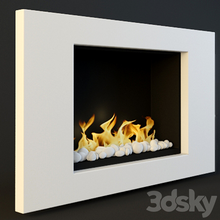 Fireplace Goya 3D Model
