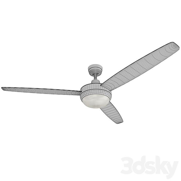 Westinghouse Fan Light 3D Model
