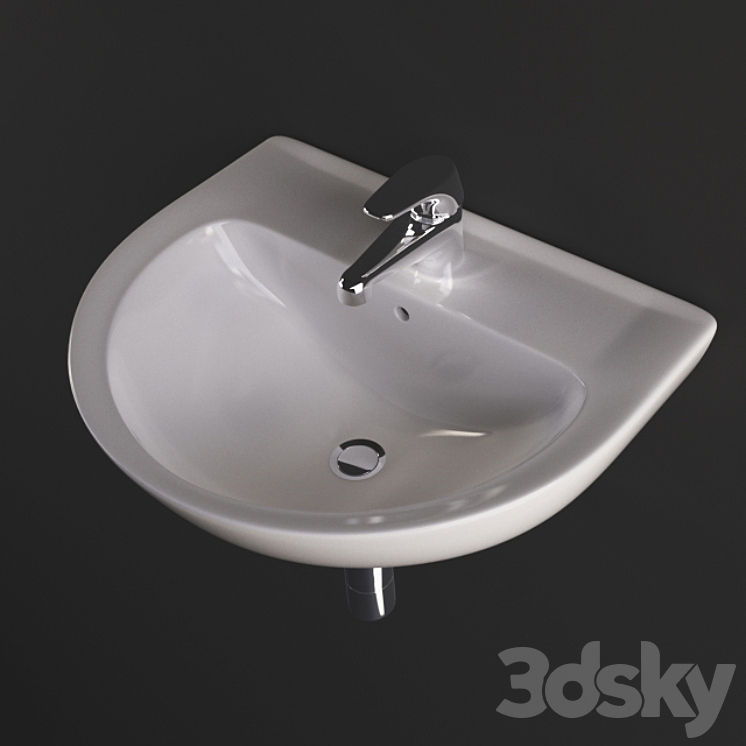 Sink Ideal Standard Esco new 3D Model