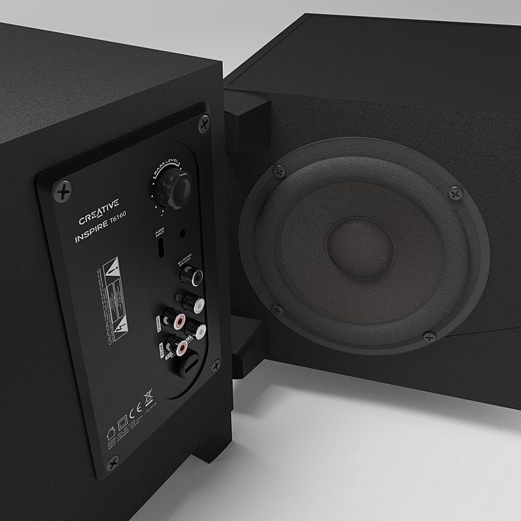 Creative Inspire T6160 3D Model