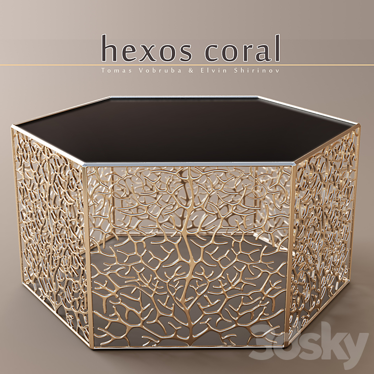 Hexos Coral by Elvin Shirinov 3DS Max - thumbnail 1