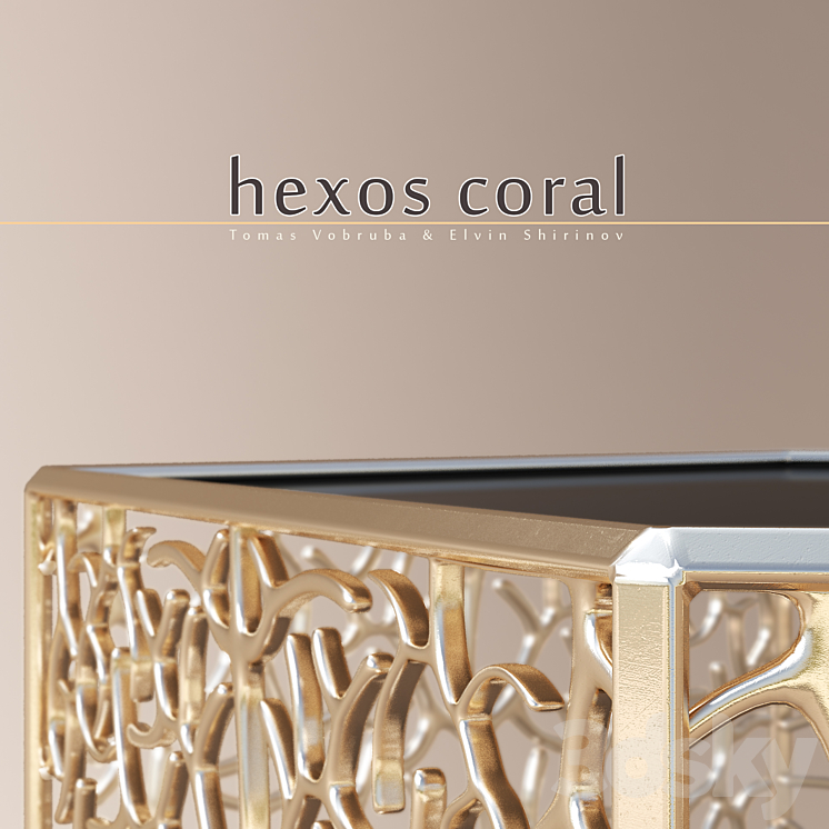 Hexos Coral by Elvin Shirinov 3DS Max - thumbnail 2