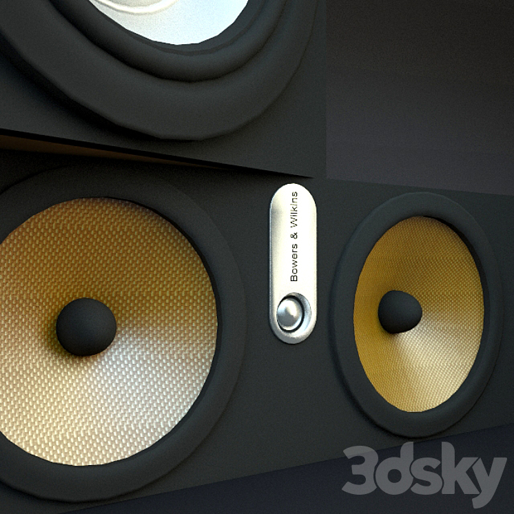 Bowers & Wilkins Speakers 3D Model