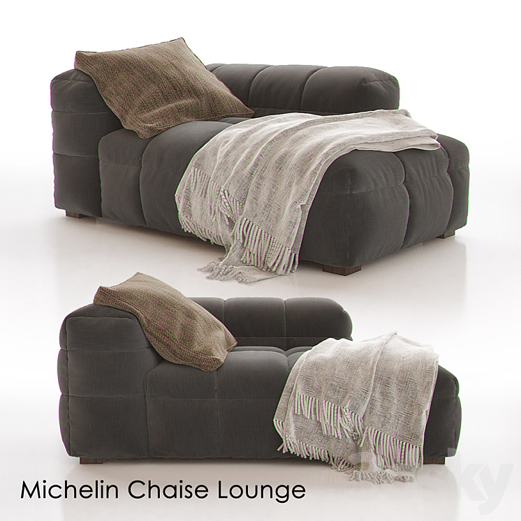 MICHELIN Chaise Lounge by ARIK BEN SIMHON 3DS Max - thumbnail 1