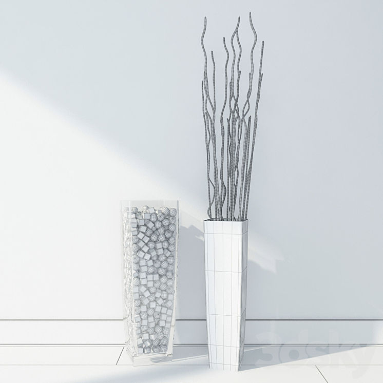 Vase with filling 3D Model