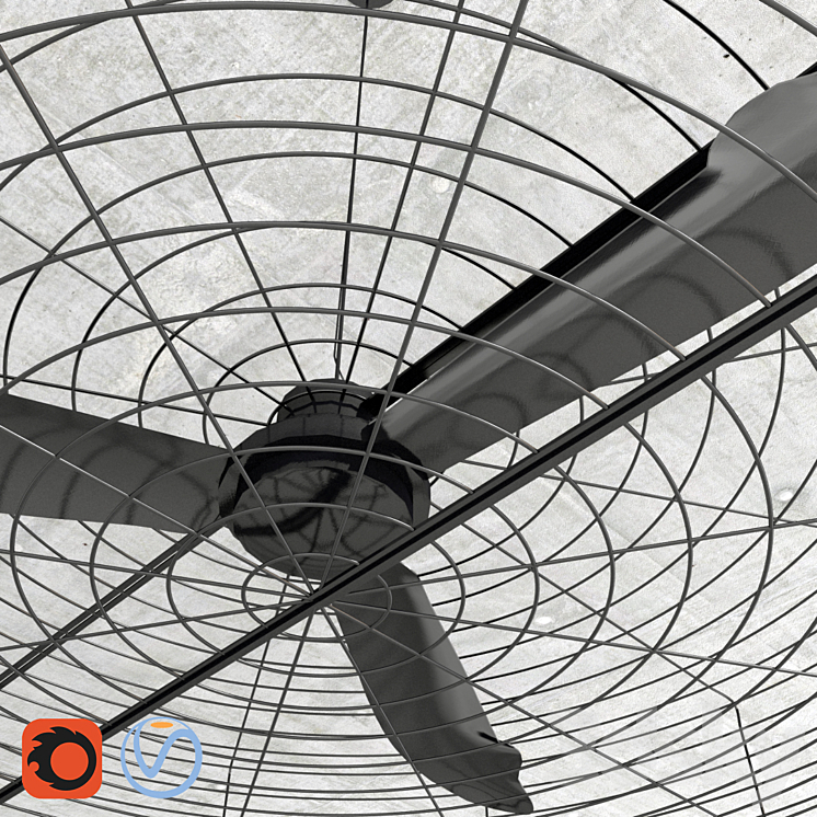 Ceiling Fan 3D Model