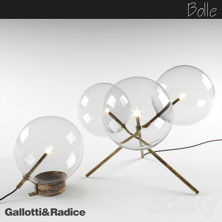 Gallotti & Radice Bolle 3D Model