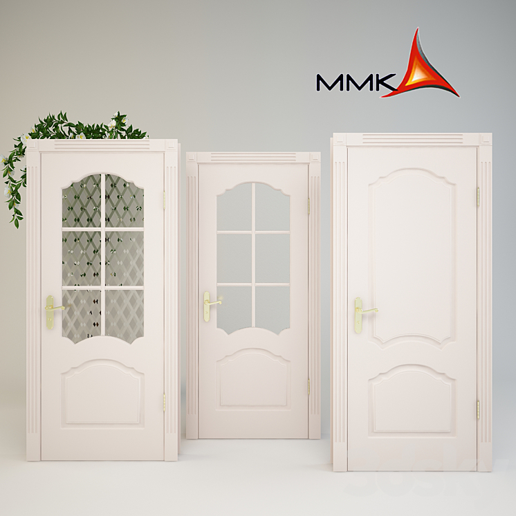 Doors "Modern" and "Modern Up" Mari furniture factory 3D Model