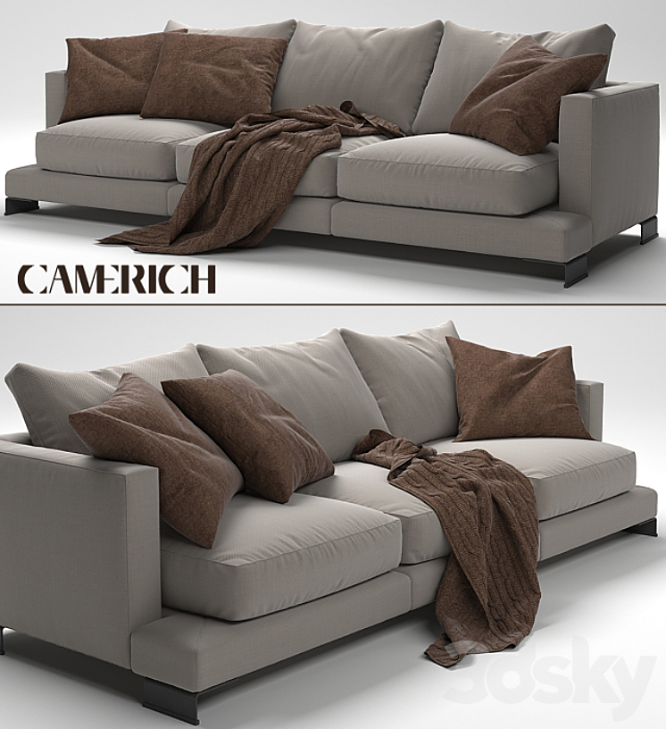 Couch LAZY TIME 3DS Max - thumbnail 1