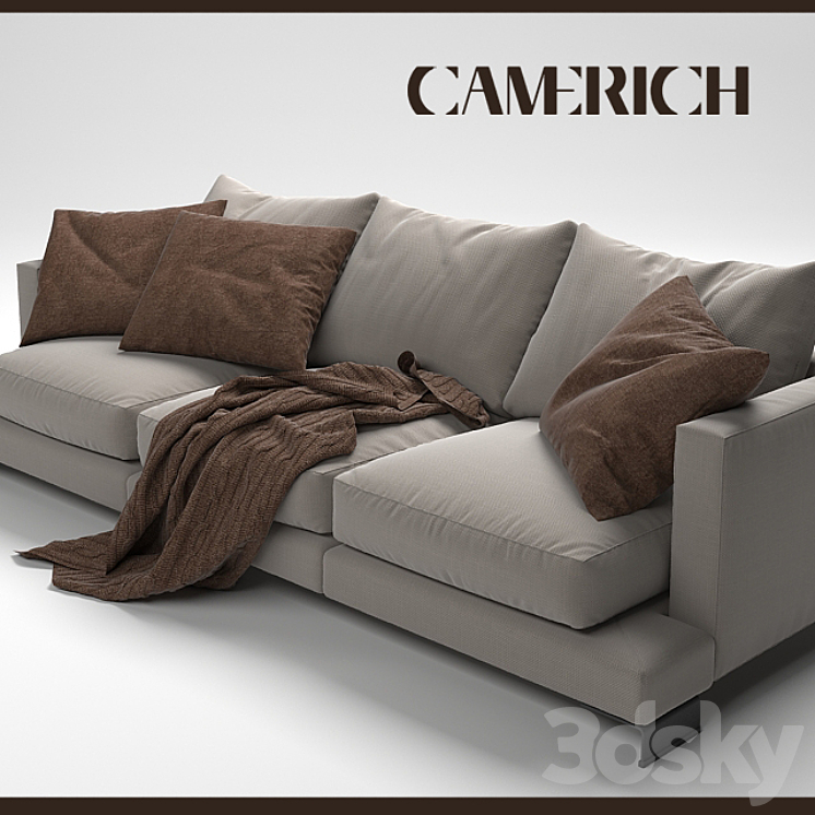 Couch LAZY TIME 3DS Max - thumbnail 2