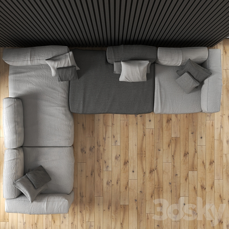 Sofa Scotch BIG 3D Model