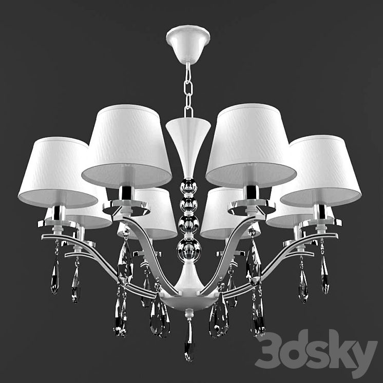 Chandelier Stellare 2076-8 3DS Max - thumbnail 1