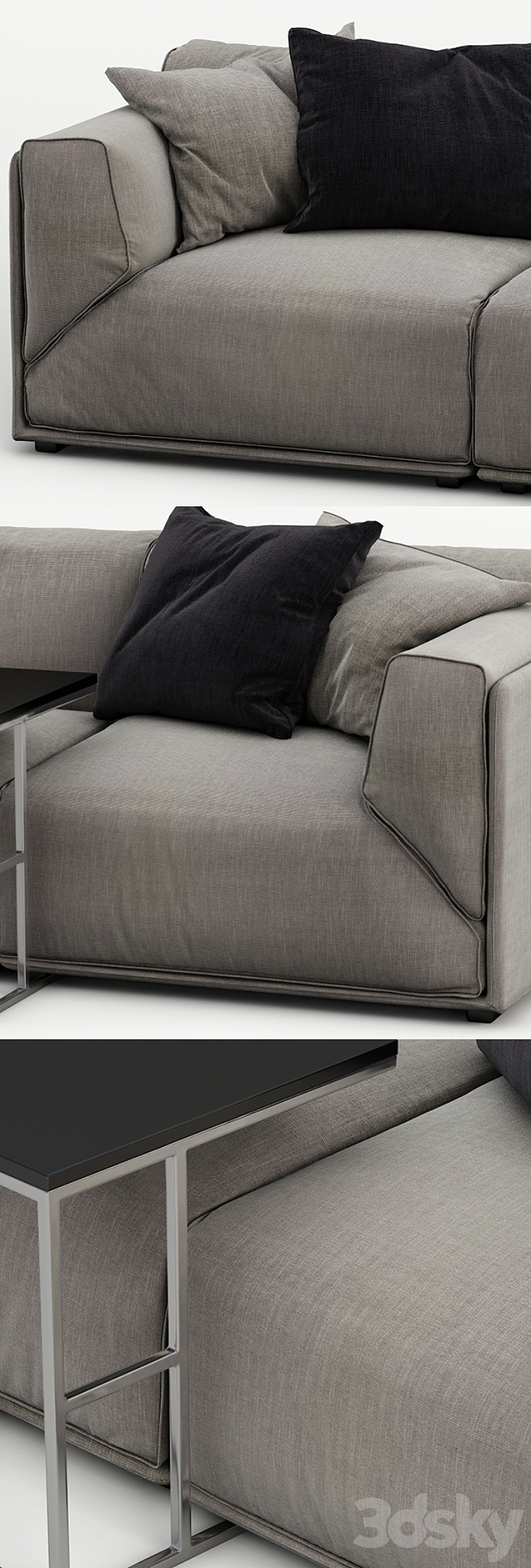Sofa Bacon 2 3D Model