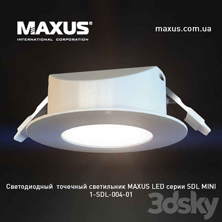Spot LED lights SDL MINI 3DS Max - thumbnail 1