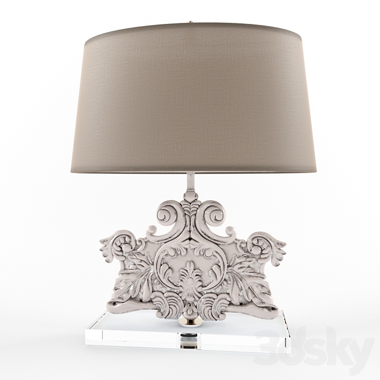 Uttermost \/ Schiavoni Table Lamp 3D Model