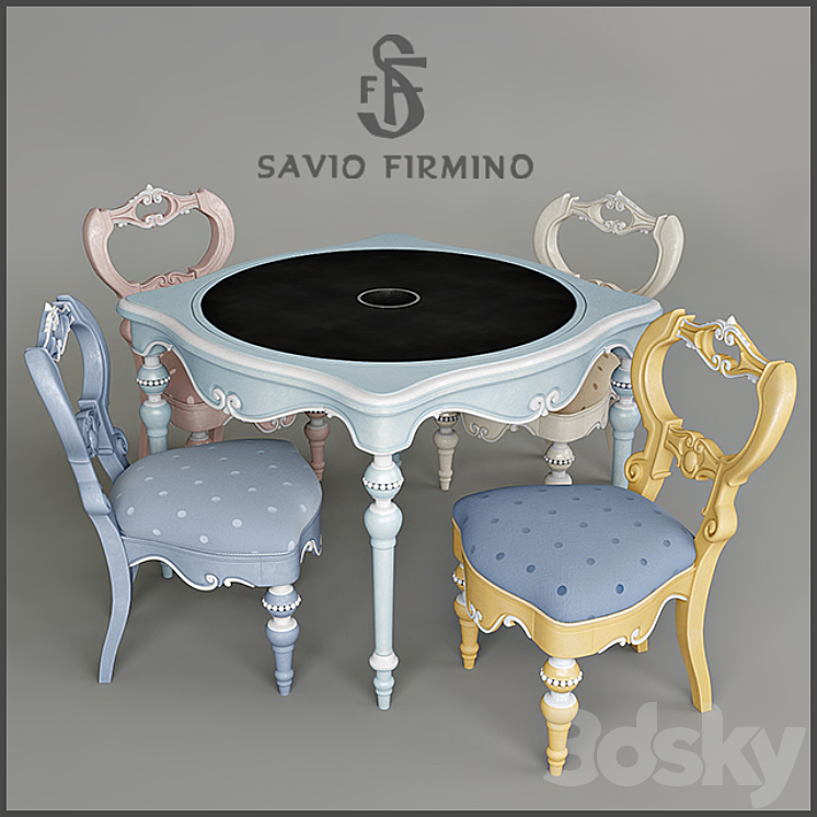 Savio Firmino 3324 & 3323 3DS Max - thumbnail 1
