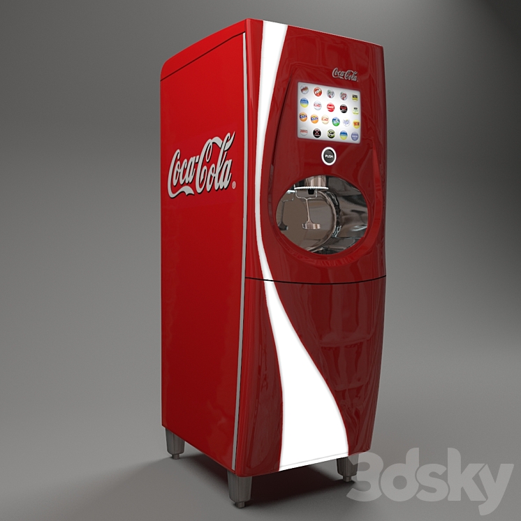 Freestyle Coke dispencer 3D Model