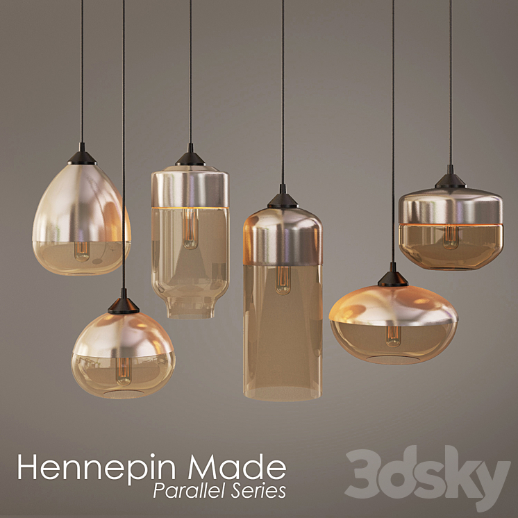Hennepin Made Parallel Series Lighting 3DS Max - thumbnail 1