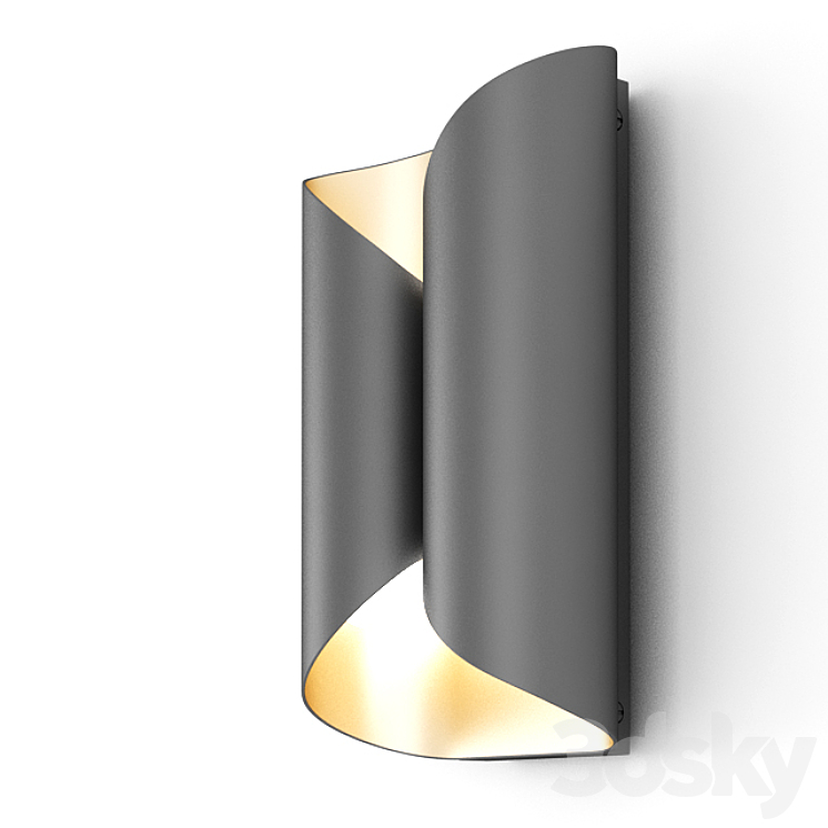 Holly Hunt Wall Lamp - Ombre Sconce PO1-7 3D Model