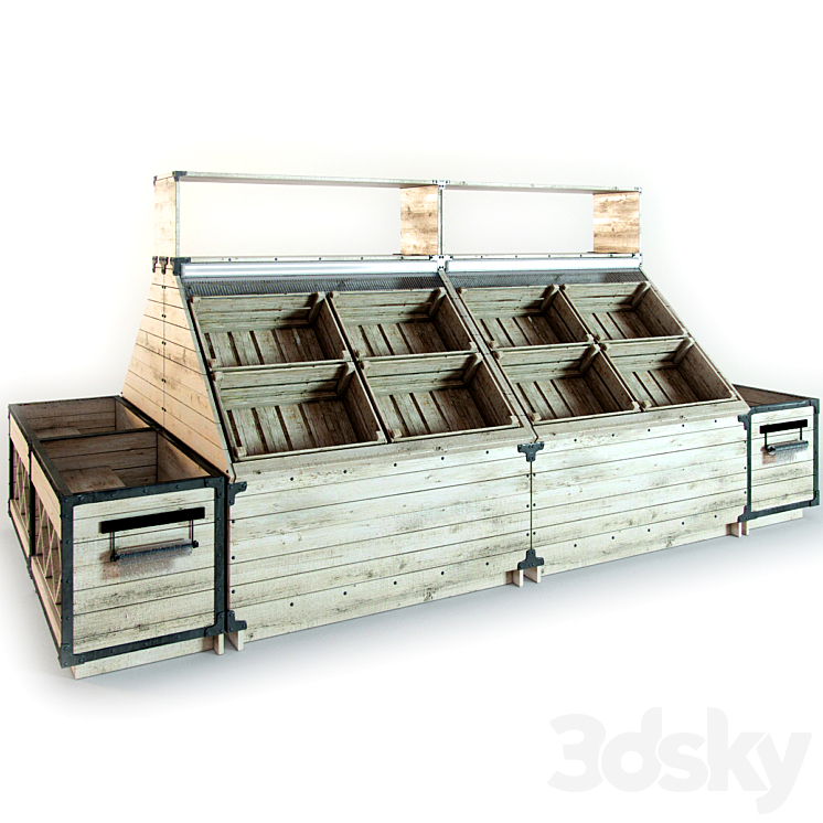 Vegetable cooled collapse 3D Model