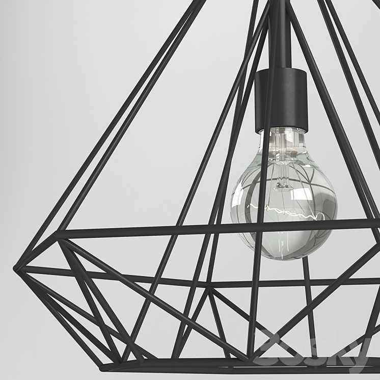 DiamON hanging lamp 3D Model