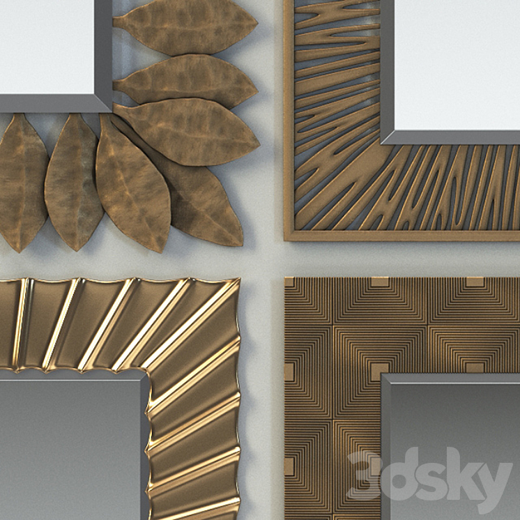 Set mirror Christopher Guy 3D Model