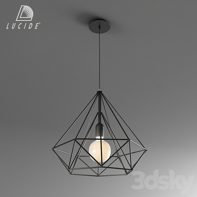 Lamp Lucide Ricky Pendant 3DS Max - thumbnail 1