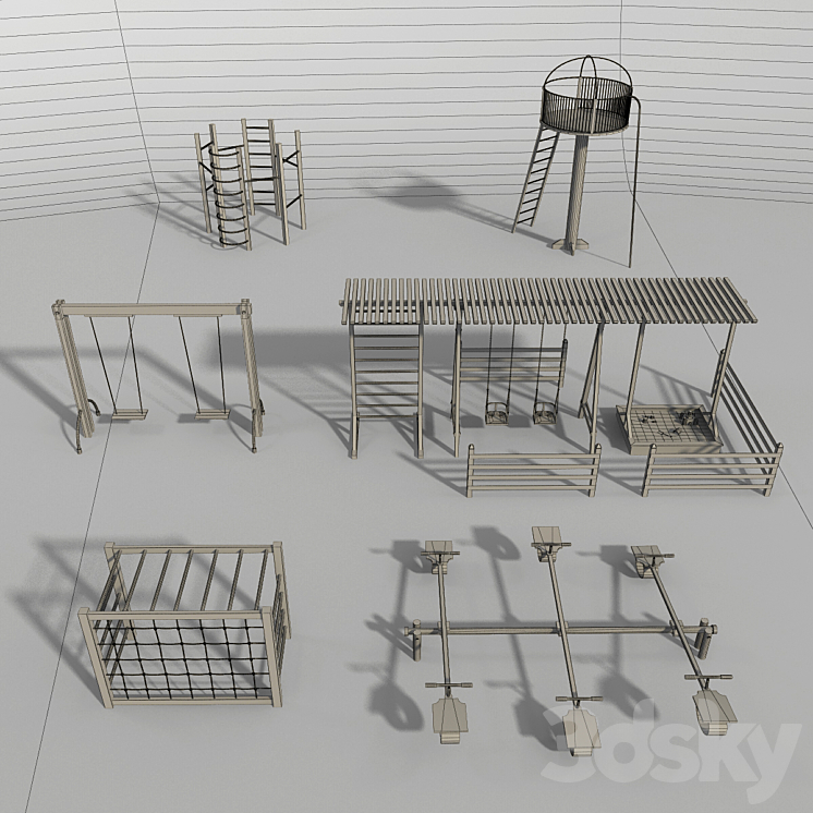 playground 3D Model