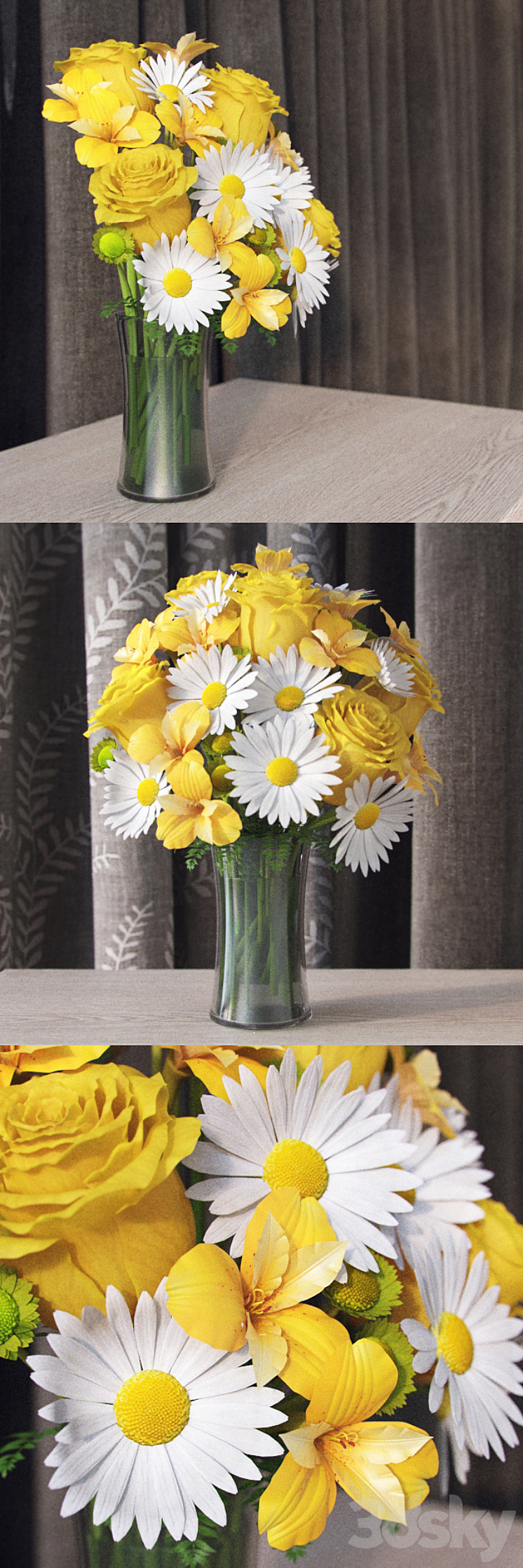 Flowers in a vase
