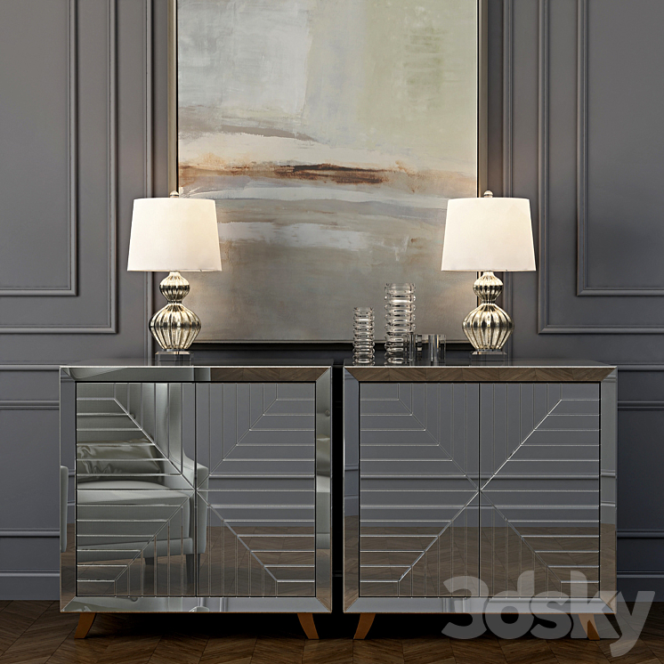 Sylvia Cabinet 3D Model