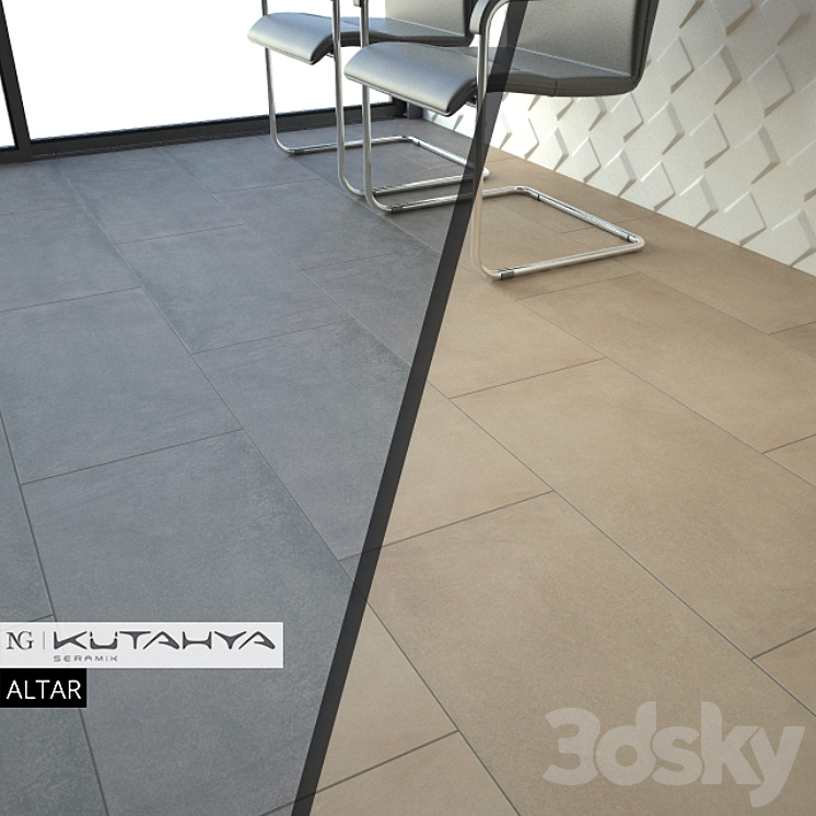 KUTAHYA SERAMIK ALTAR 3D Model
