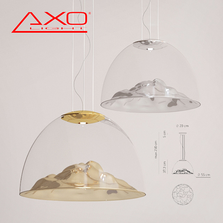 Lamp Axo Light Mountain View 3DS Max - thumbnail 1