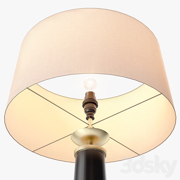 Baker Olympia Table Lamp 3D Model