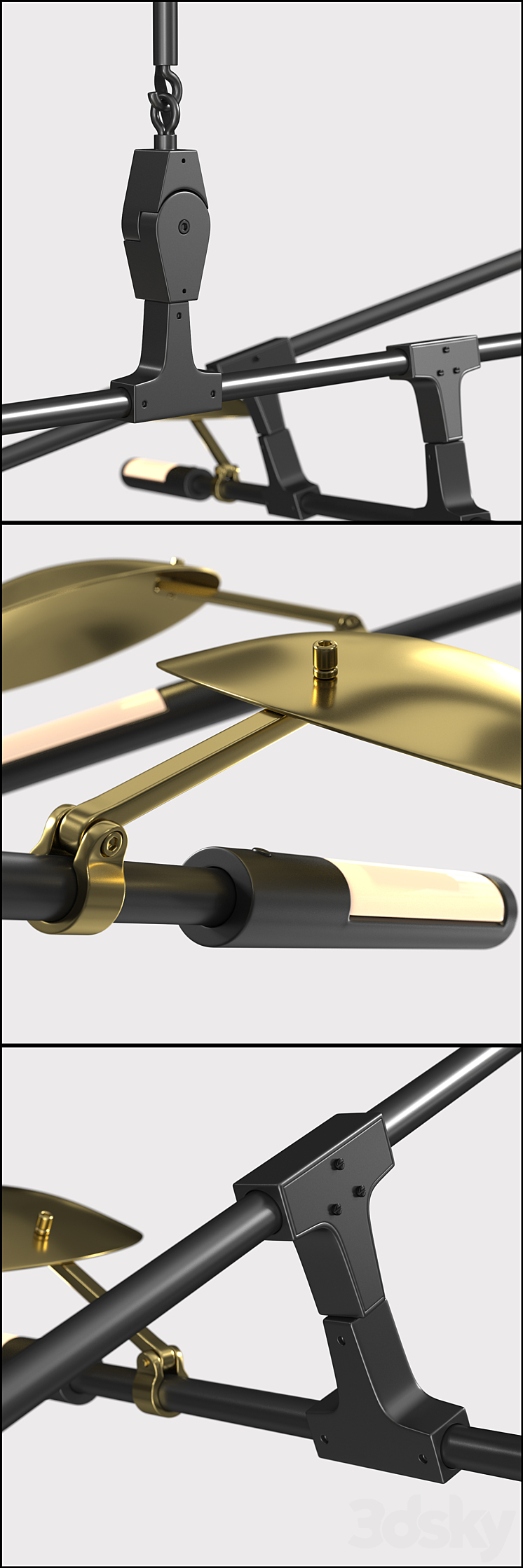 BRANCHING DISC BD.08.07 3D Model