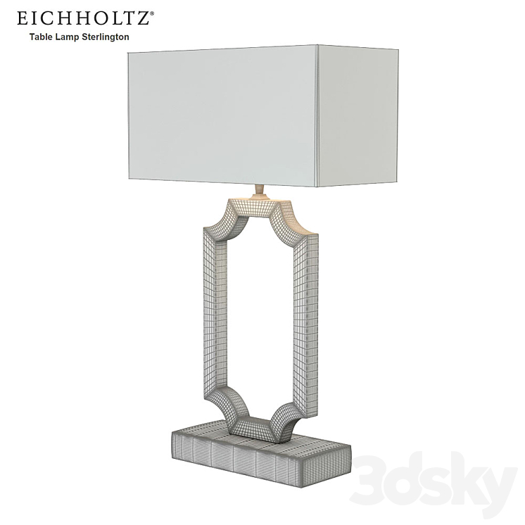 EICHHOLTZ Table Lamp Sterlington 109650 3DS Max - thumbnail 2