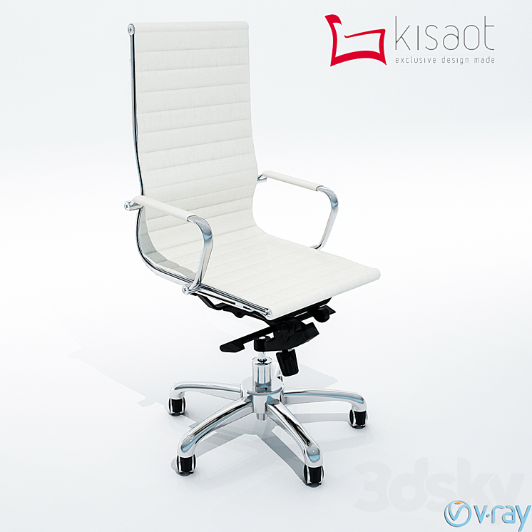 Office Chair Kisaot 3DS Max - thumbnail 1