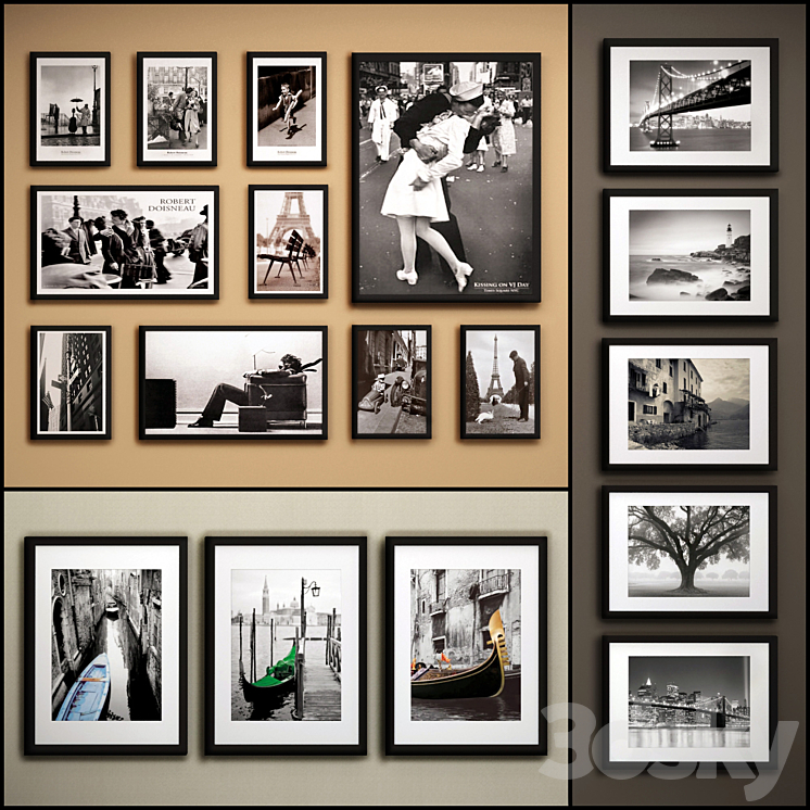 The picture in the frame: 25 piece (Collection 50) Picture Frame 3DS Max - thumbnail 1