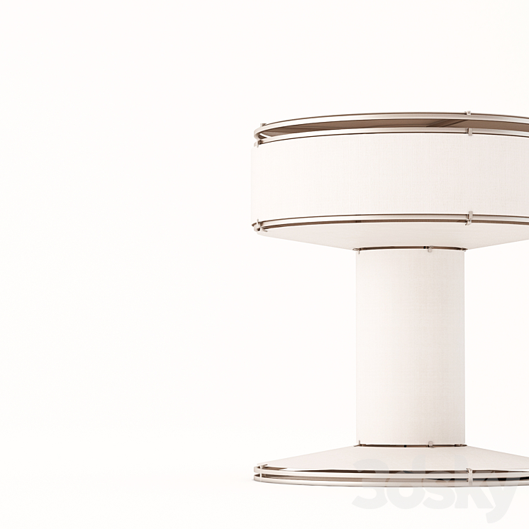reading lamps in the style Gatsby 3D Model